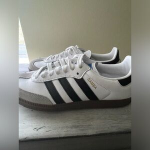 White Adidas Samba